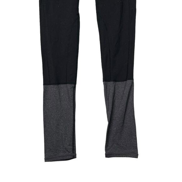 Athleta Plie Tight Mid Rise Full Length Leggings Black Gray Small - Picture 4 of 8